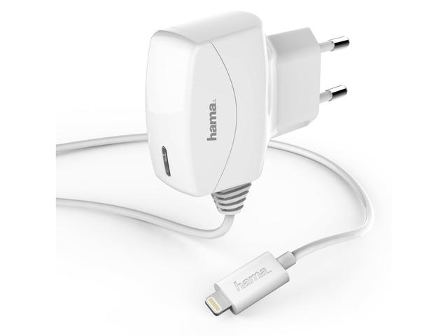 Зарядни устройства Hama Charger Lightning, за Apple, в бяло