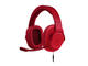 Слушалки Logitech G433 Gaming Headset, в червено