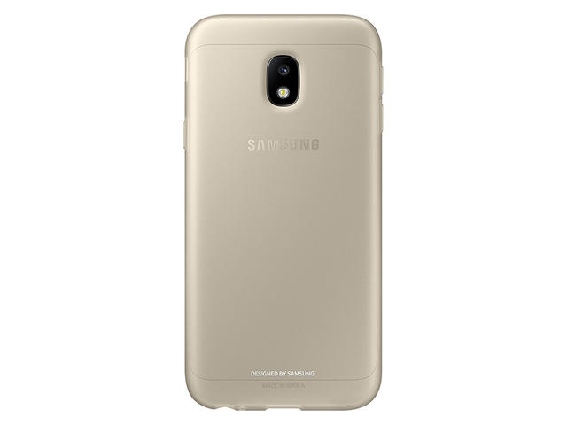 Калъфи Samsung Jelly Cover Galaxy J3 (2017) EF-AJ330, в златисто