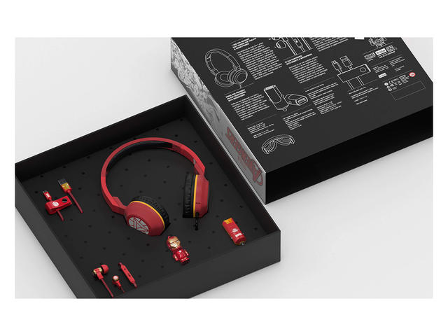 Слушалки Tribe Marvel Iron Man Gift Box