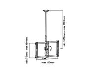 Стойки и маси Метална поставка за таван Sunne