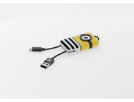 Кабели и Адаптери Tribe Minions Jail Micro USB Keyline