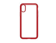 Калъфи Speck iPhone X Presidio Show - Clear/Heartthrob Red