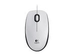 Мишки Logitech M100, в бяло