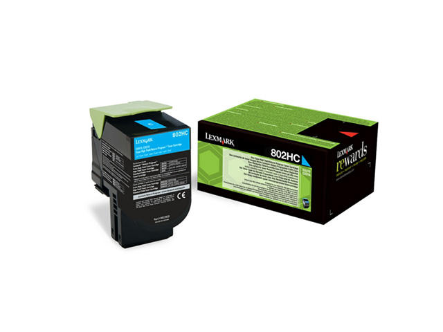 Консумативи Оригинален Lexmark CX410/CX510 cyan