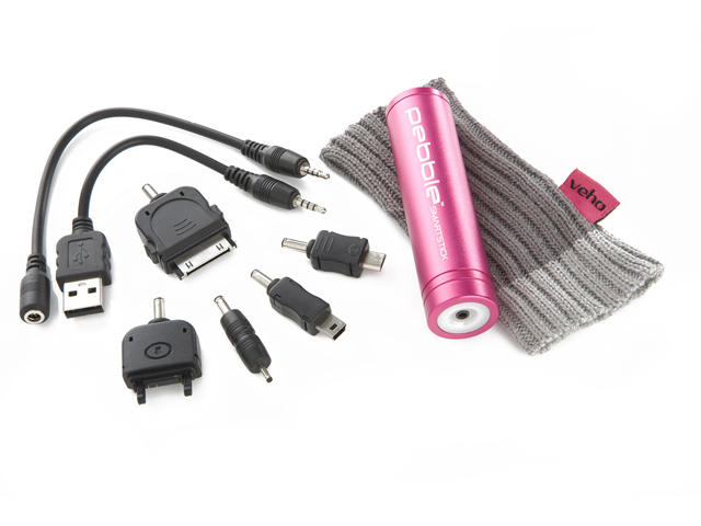 Външни батерии Veho Pebble Smartstick 2200mah розова