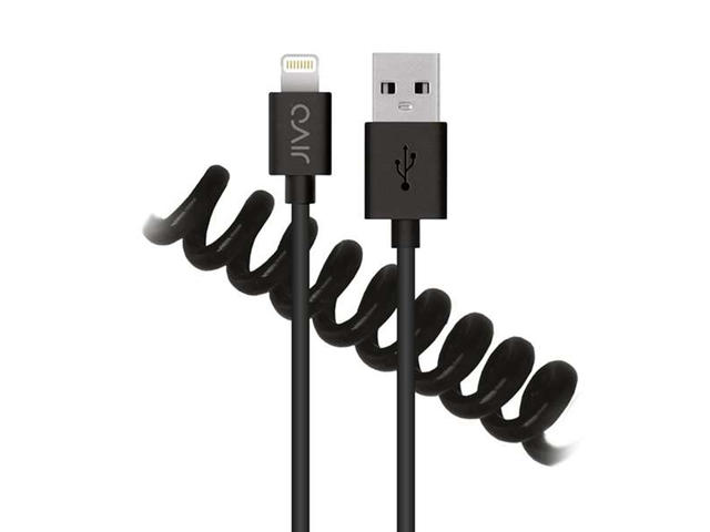 Кабели и Адаптери Jivo Coiled Lightning Cable