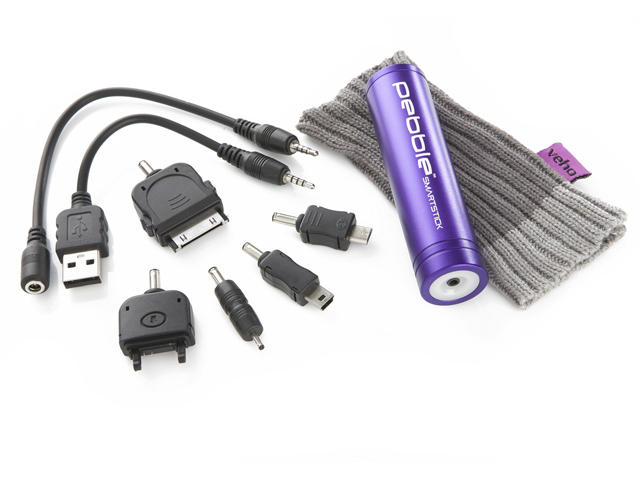 Външни батерии Veho Pebble Smartstick 2200mah виолетова