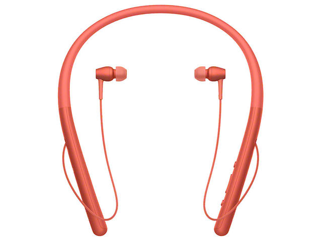 Слушалки Sony h.ear in 2 Wireless, в червено