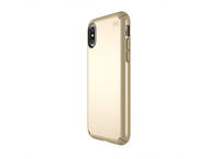 Калъфи Speck iPhone X Presidio Metallic - Pale Yellow Gold Metallic/Camel Brown