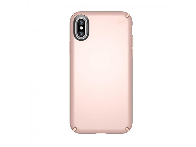 Калъфи Speck iPhone X Presidio Metallic - Rose Gold Metallic/Dahlia Peach