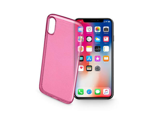 Калъфи Cellular line Style калъф за iPhone X, в розово
