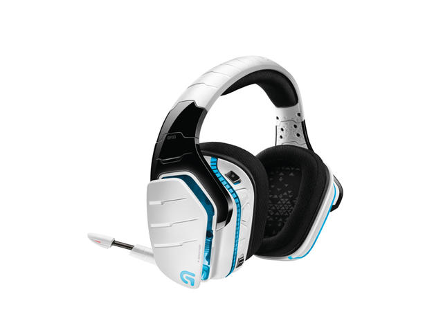 Слушалки Logitech G933 Artemis Spectrum, в бяло