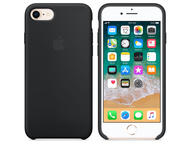 Калъфи Apple iPhone 8 / 7 Silicone Case, в черно