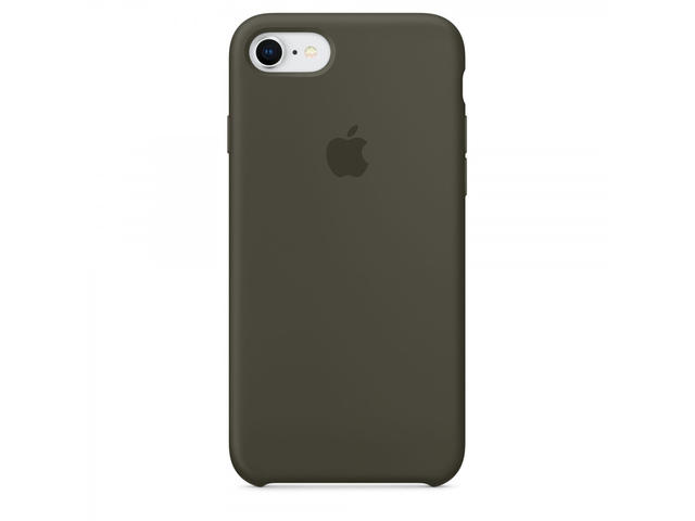 Калъфи Apple iPhone 8 / 7 Silicone Case, в тъмнозелено