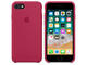 Калъфи Apple iPhone 8 / 7 Silicone Case, в тъмночервено