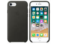 Калъфи Apple iPhone 8 / 7 Leather Case, в сиво