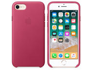 Калъфи Apple iPhone 8 / 7 Leather Case, в розово