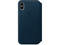 Калъфи Apple iPhone X Leather Folio, в синьо