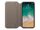 Калъфи Apple iPhone X Leather Folio, в бежово