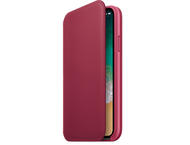 Калъфи Apple iPhone X Leather Folio, в червено
