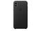 Калъфи Apple iPhone X Leather Case, в черно