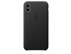 Калъфи Apple iPhone X Leather Case, в черно