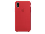 Калъфи Apple iPhone X Silicone Case, в червено