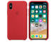 Калъфи Apple iPhone X Silicone Case, в червено