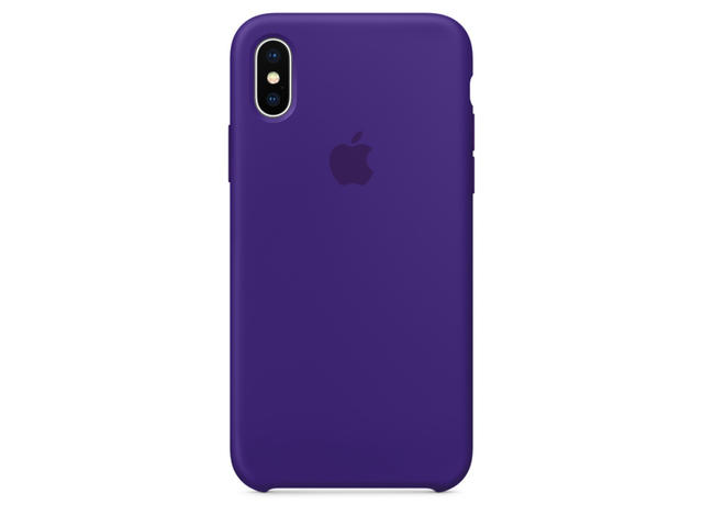 Калъфи Apple iPhone X Silicone Case, в лилаво