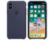 Калъфи Apple iPhone X Silicone Case, в тъмносиньо
