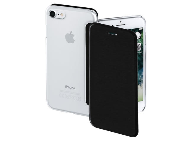Калъфи Hama "Clear" Booklet Case, в черно