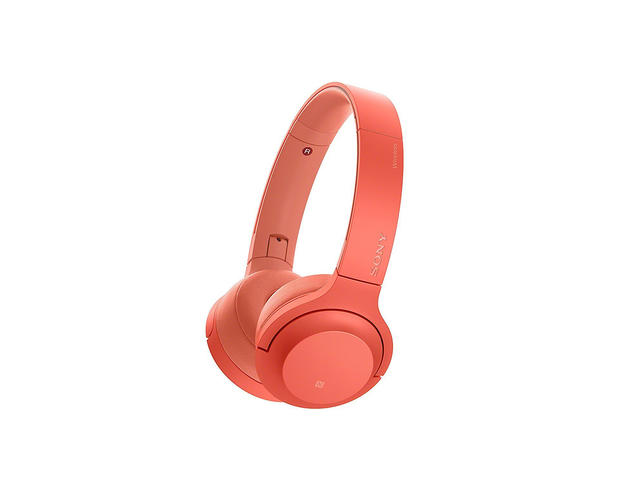 Слушалки Sony h.ear on 2 Mini Wireless, в червено
