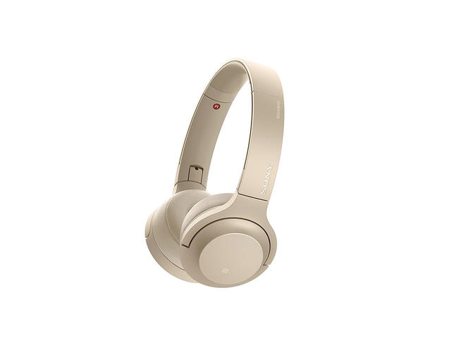 Слушалки Sony h.ear on 2 Mini Wireless, в златисто