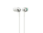 Слушалки Sony MDR-EX110LP, в бяло