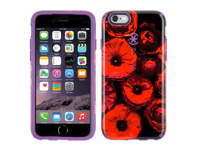 Калъфи Speck iPhone 6S Plus Candyshell Inked Moody Bloom Pattern/ Acai Purple