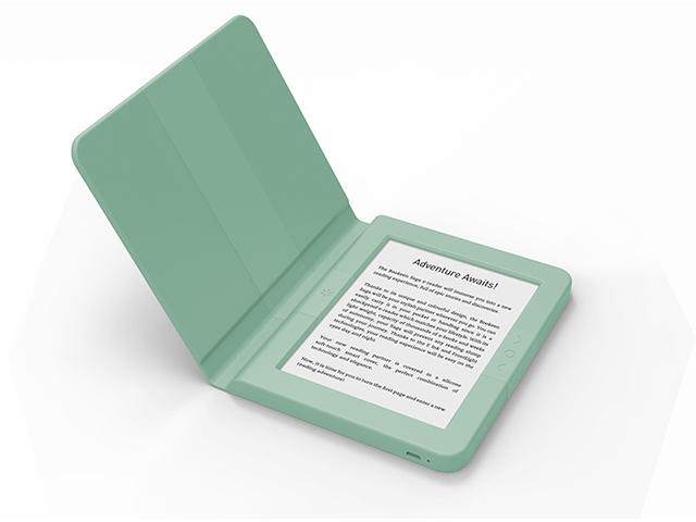 E-reader BOOKEEN SAGA, в зелено