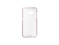 Калъфи Samsung Clear Cover за Samsung Galaxy S7 edge, розово-златист