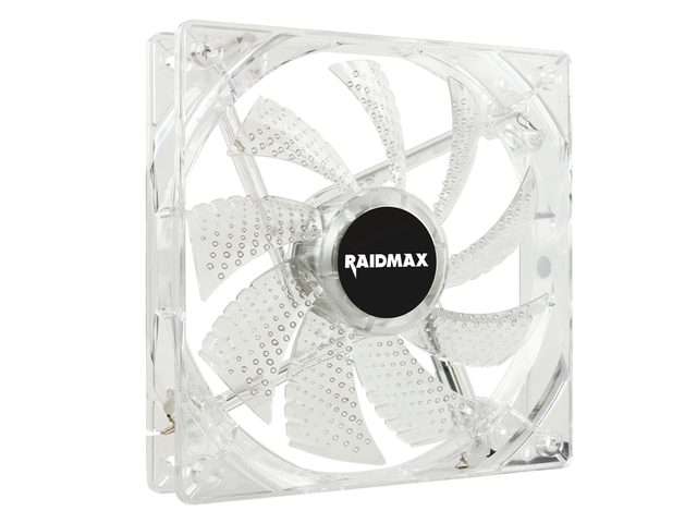 Вентилатори RAIDMAX RF-120LU /свети в син цвят/