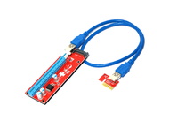 Джаджи Екстендер Makki Mining Riser/Extender PCI Express 1x to 16x v.7 - 270uf