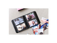 Джаджи Polaroid Large Plaid Design Album Black 2x3"