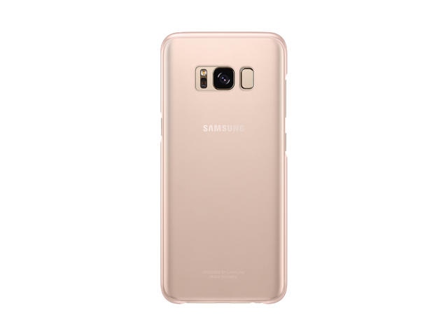 Калъфи Samsung Clear Cover за Samsung Galaxy S8, розово