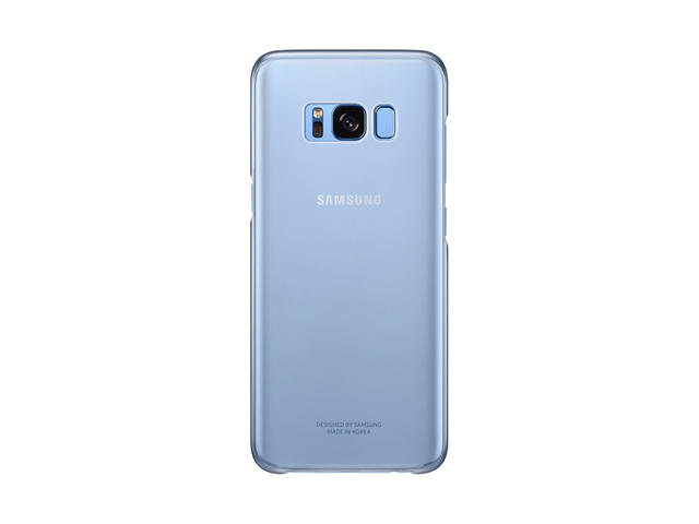Калъфи Samsung Clear Cover за Samsung Galaxy S8, в синьо