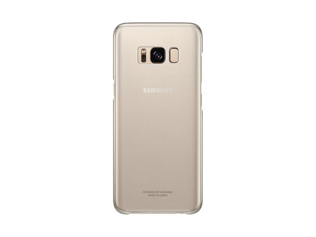 Калъфи Samsung Clear Cover за Samsung Galaxy S8, в златисто