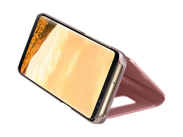 Калъфи Samsung Galaxy S8 Clear View Standing Cover Pink