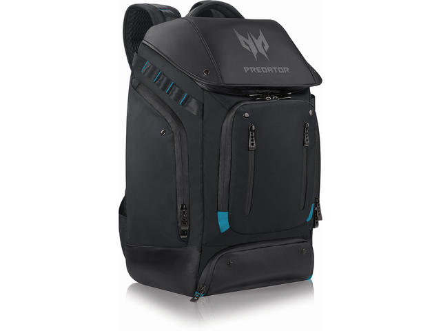 Чанти за Лаптопи Acer Predator 17" Gaming Utility Backpack Black with Teal Blue