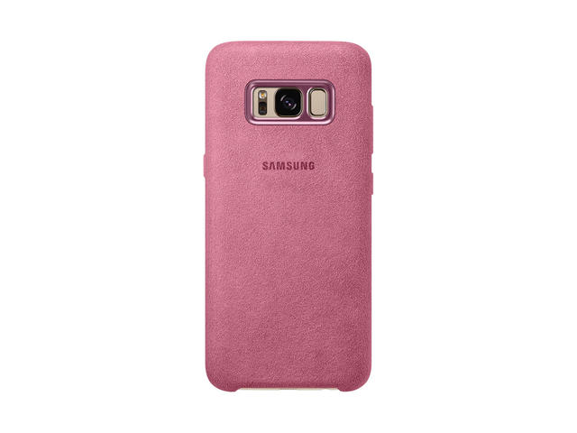 Калъфи Samsung Galaxy S8 Alcantara Cover, в розово