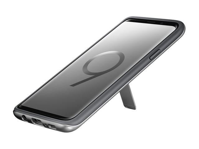 Калъфи Samsung Galaxy S9+ Protective Standing Cover, в сребристо
