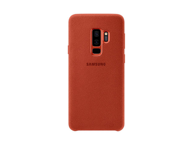 Калъфи Samsung Galaxy S9+ Alcantara Cover, в червено