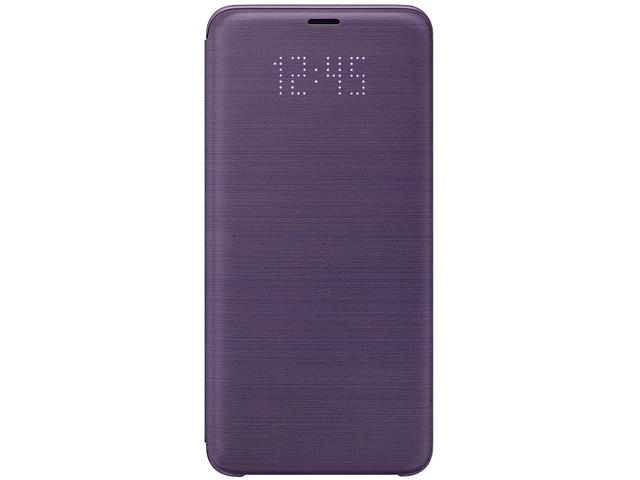Калъфи Samsung Galaxy S9+ LED View Cover, в лилаво